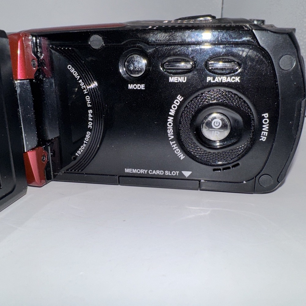 UsedMinolta MN88V 24MP/1080p‎ HD IR Night Vision Digital Camcorder w/ 16GB Parts - Picture 7 of 10